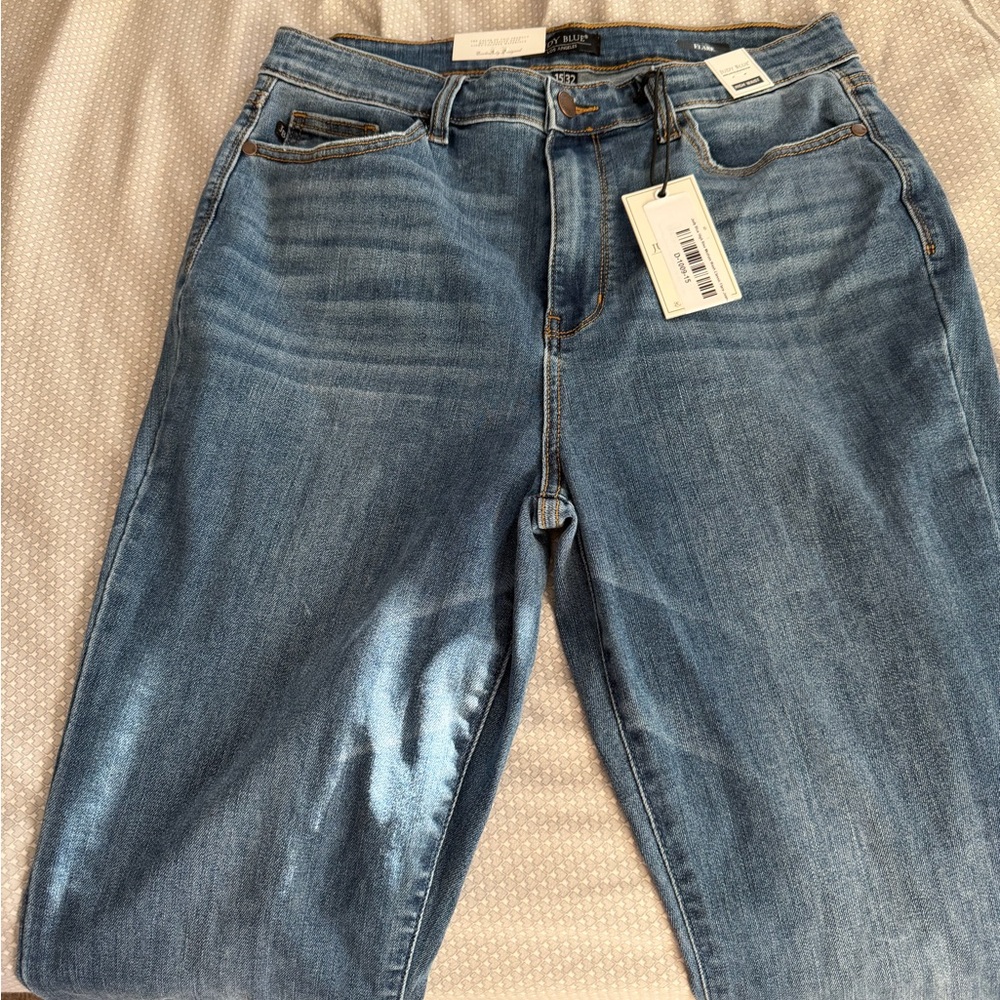 Judy Blue Classic Blue Straight Leg Jeans